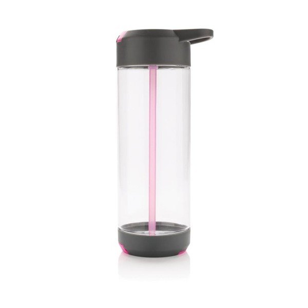 Sticlă cu suport pentru telefon XD Design, roz, 700 ml-image-3