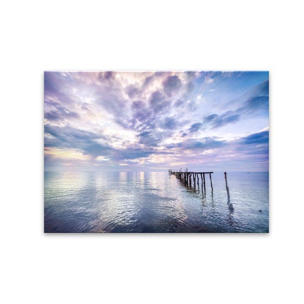 Tablou Styler Glas Summer Blue, 80 x 120 cm