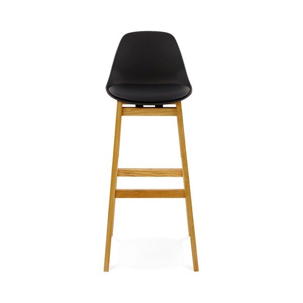 Scaun de bar Kokoon Design Elody, negru-image-2