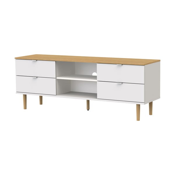 Comodă TV  albă 162x61 cm Skagen – Tenzo-image-2