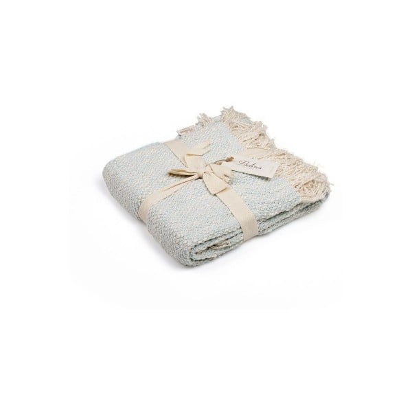 Pătură din bumbac Homemania, alb, 130 x 170 cm