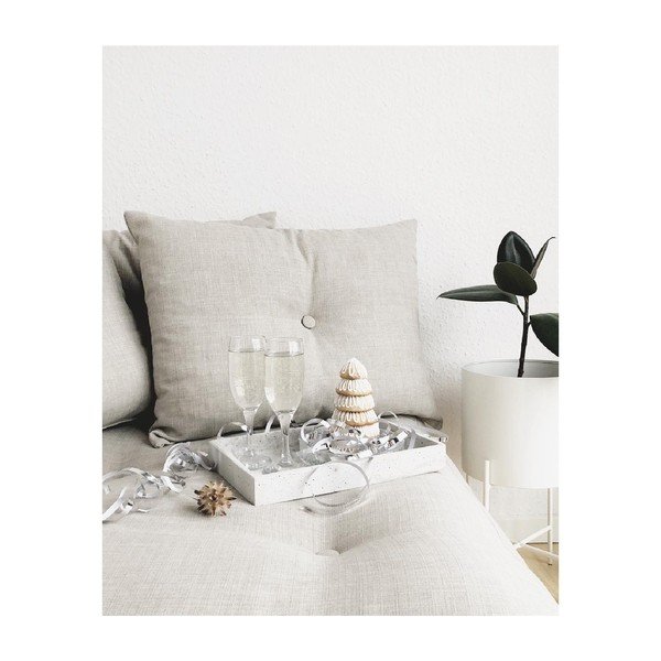Taburet Karup Design Senza Black/Mocca, maro-image-4