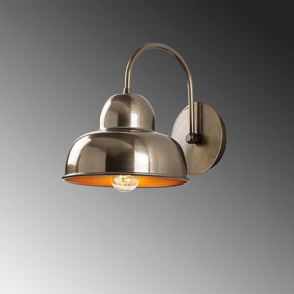 Aplică de perete alămie ø 20 cm Multan – Opviq lights-image-3