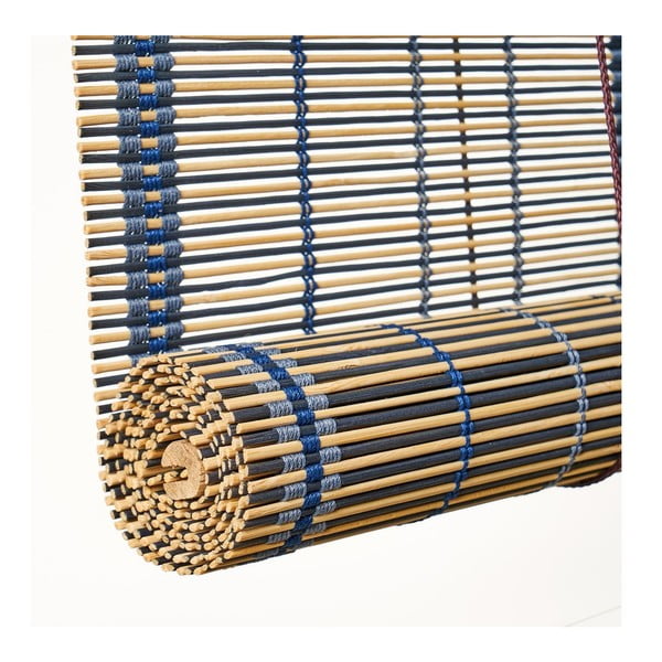 Jaluzele din bambus albastru-maroniu 90x180 cm Natural Life - Casa Selección-image-2
