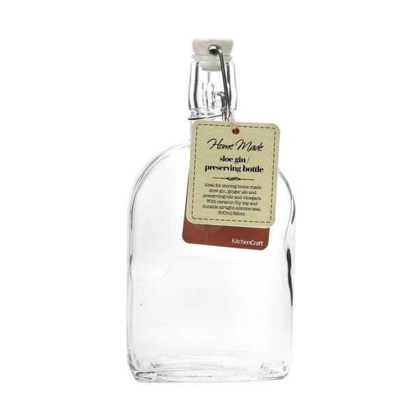 Sticlă cu dop ceramic Kitchen Craft Gin Home Made, 500 ml-image-4