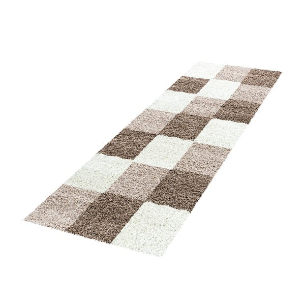 Covor tip traversă maro 80x250 cm Life – Ayyildiz Carpets