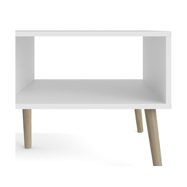Măsuță de cafea Tvilum Oslo, 99x60 cm, alb-natural-image-4
