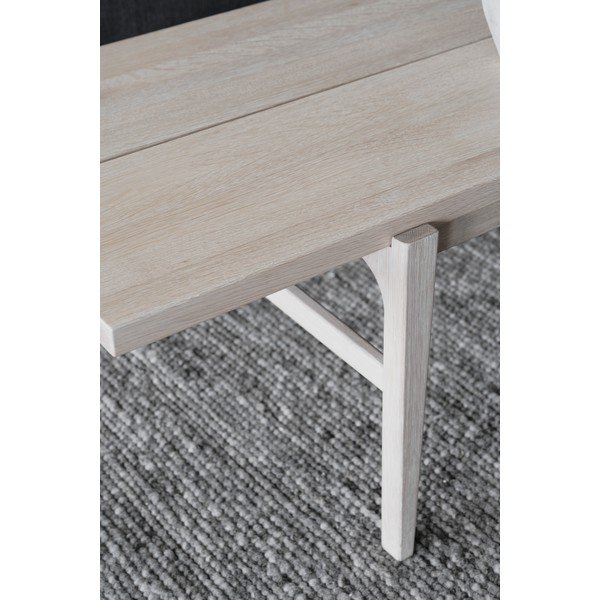 Măsuță de cafea din stejar natural Rowico Ness, 160 x 60 cm, culoare deschisă-image-1