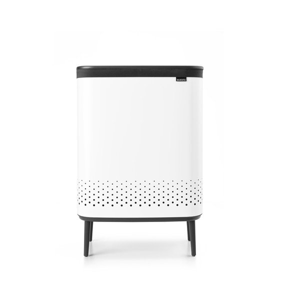 Coș de rufe alb din metal 90 l Bo Hi – Brabantia-image-4