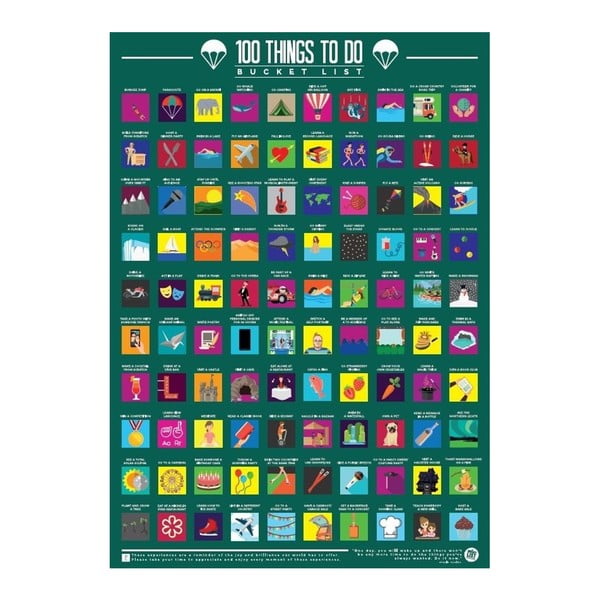 Poster răzuibil Gift Republic To do-image-2