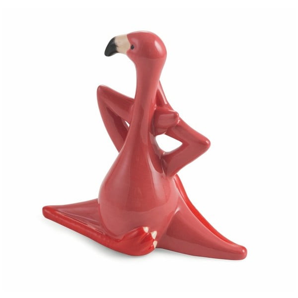 Statuetă Villa d'Este Flamingo, roșu