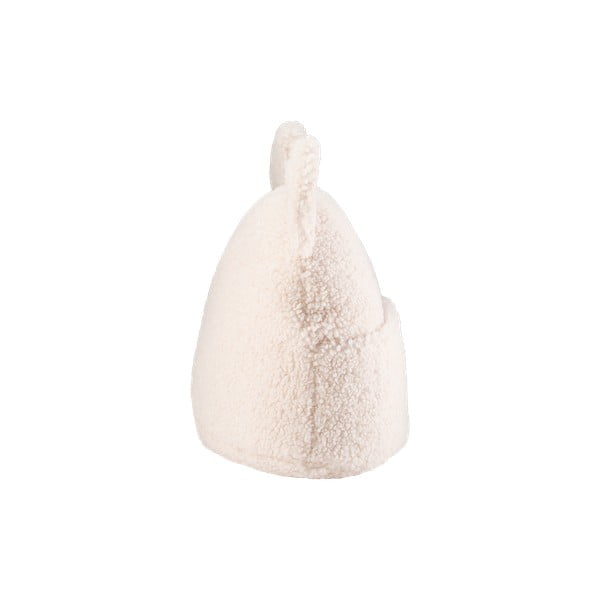 Pernă decorativă pentru copii crem din țesătură bouclé Teddy Pouch – Wigiwama-image-2
