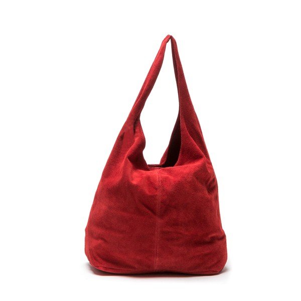 Geantă de piele Roberta M 885 Rosso, roșu-image-1