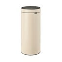 Coș de gunoi bej cu senzori de atingere din oțel 30 l Touch Bin – Brabantia