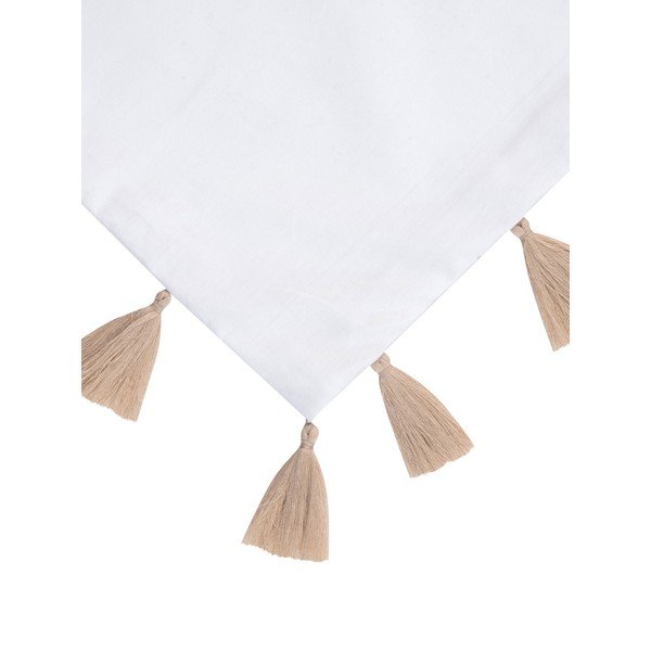 Față de pernă decorativă din bumbac percale Westwing Collection, 40 x 80 cm, alb-image-2