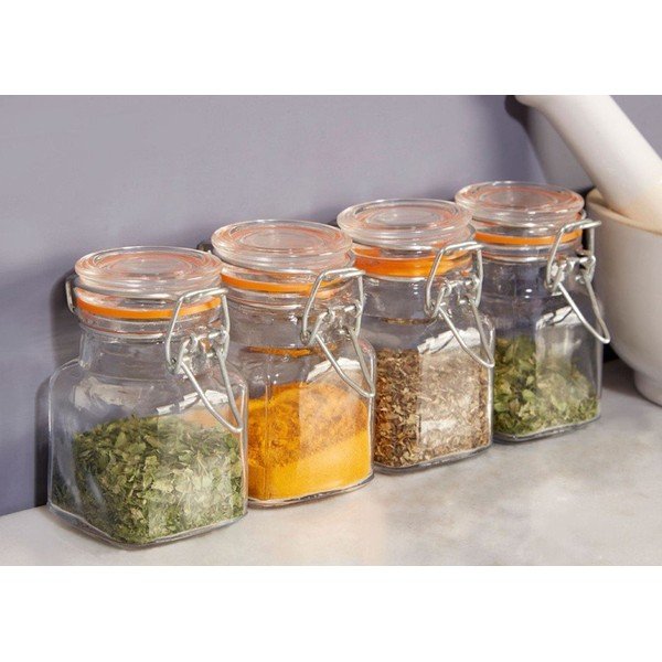 Recipiente de condimente 4 buc. 90 ml – Premier Housewares-image-1