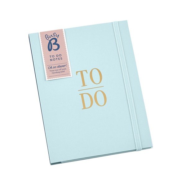 Agendă Busy B To Do Notes Contemporary, albastru deschis-image-2