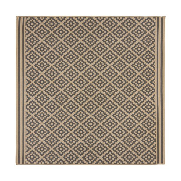 Covor de exterior gri/bej 200x200 cm Moretti - Flair Rugs