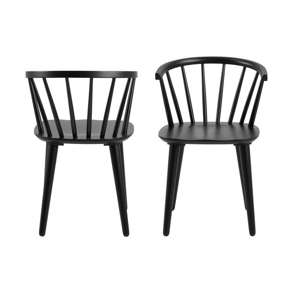 Scaun de dining negru Ida – Actona-image-3