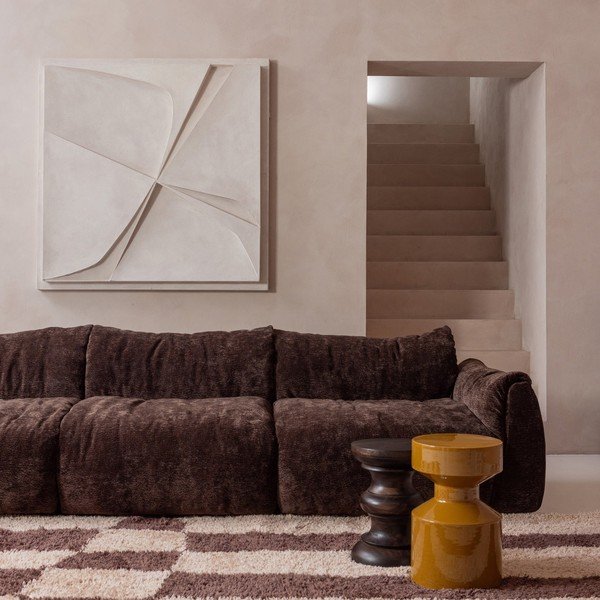 Măsuță auxiliară rotundă din lemn de mango ø 30 cm Jonah – WOOOD-image-1