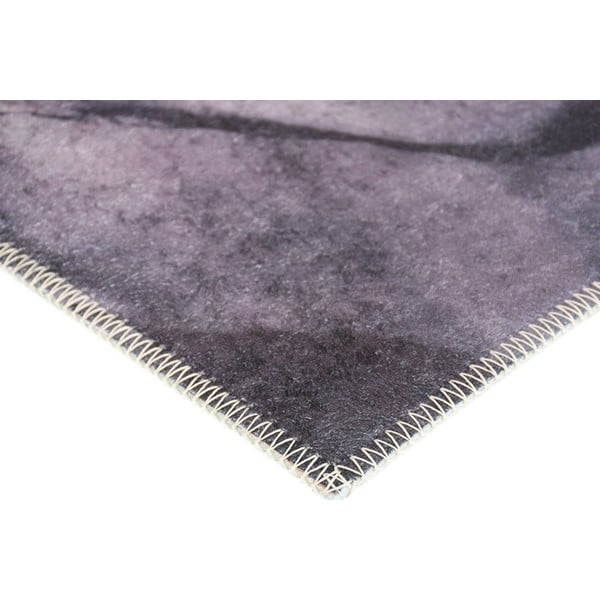 Covor gri lavabil 180x120 cm - Vitaus-image-2
