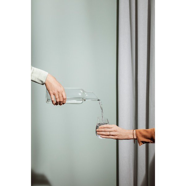 Carafă de sticlă cu dop din lemn Eva Solo, 1 l-image-1