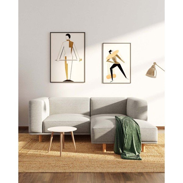 Colțar gri deschis (colț pe partea dreaptă) Kukumo – Ame Yens-image-1