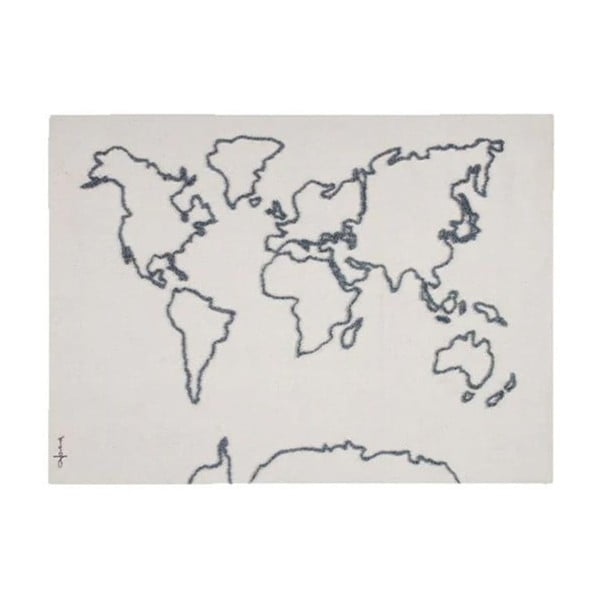 Hartă 160x120 cm de perete Canvas Map – Lorena Canals