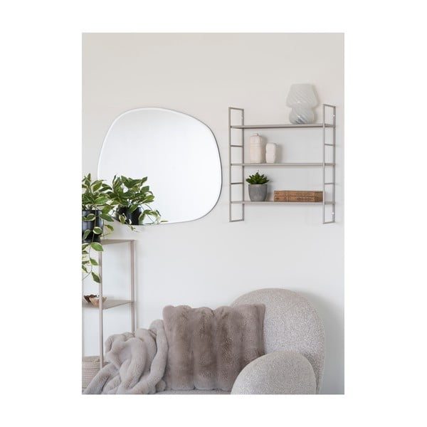 Veioză albă LED cu abajur din sticlă (înălțime 19,5 cm) Alton – House Nordic-image-2