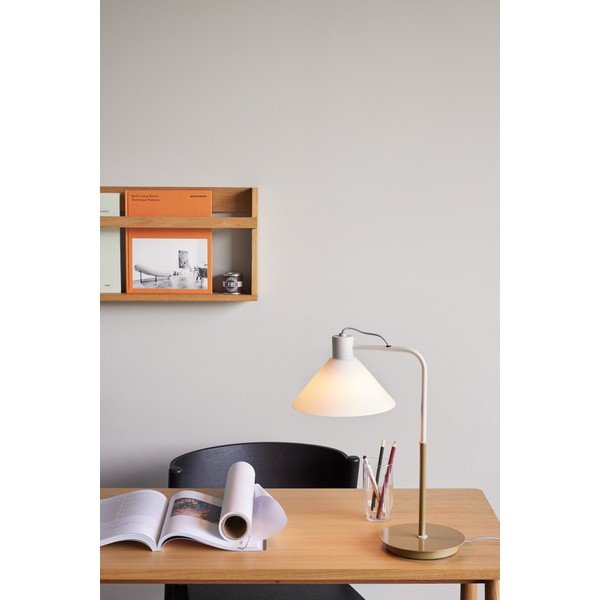 Raft în culoare naturală etajat/pentru fotografii din lemn de stejar 110 cm Display – Hübsch-image-3