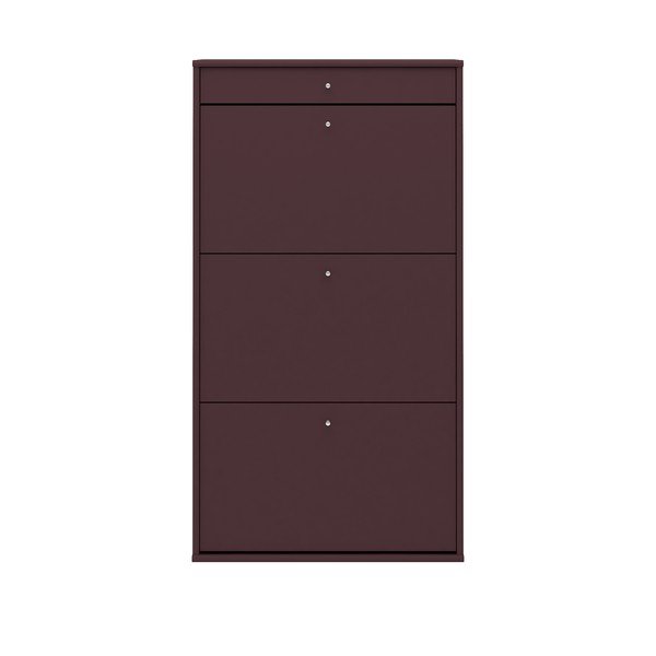 Pantofar Mistral Bordeaux, roșu închis-image-3