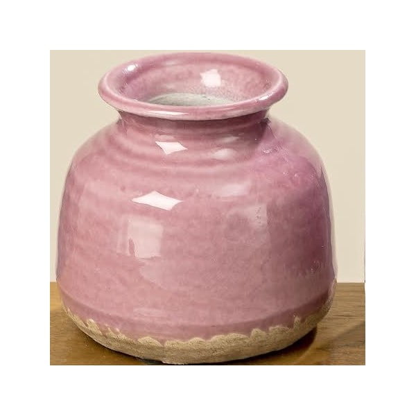 Vază Boltze Romita, 9 x 10 cm, roz