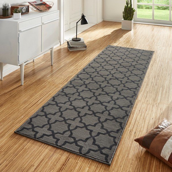 Covor tip traversă gri 350x80 cm Glam - Hanse Home-image-1