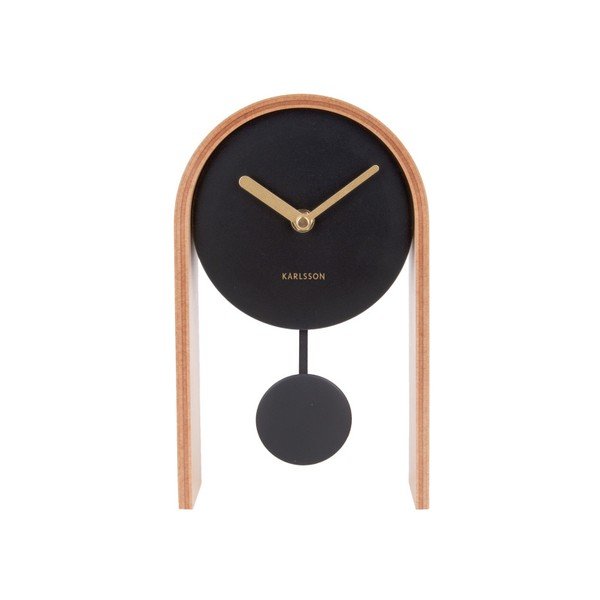 Ceas de masă cu pendul Karlsson Smart Light, natural-image-2