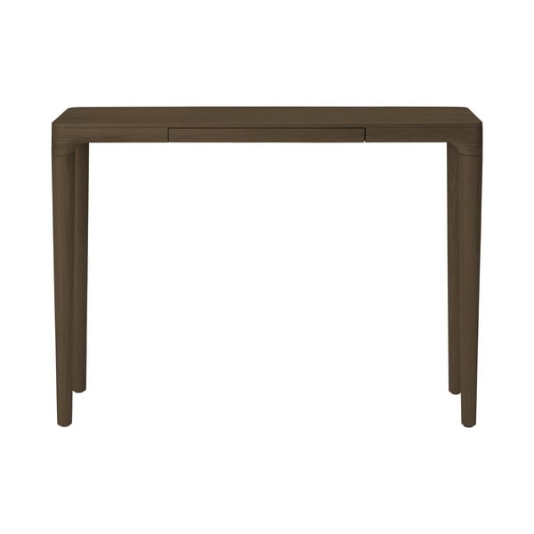 Masă consolă maro din lemn masiv de stejar 12x110 cm Heart'n'Soul – UMAGE-image-2