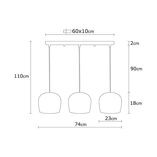 Lustră neagră Berceste – Opviq lights-image-4