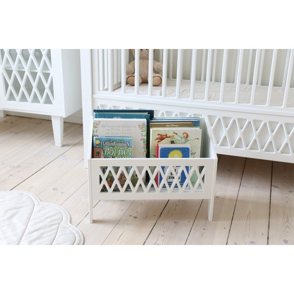 Bibliotecă de copii albă 49x39,5x28 cm Harlequin – Cam Cam Copenhagen-image-3