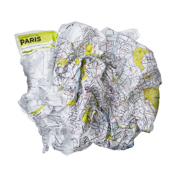 Hartă turistică șifonată Palomar Paris-image-1