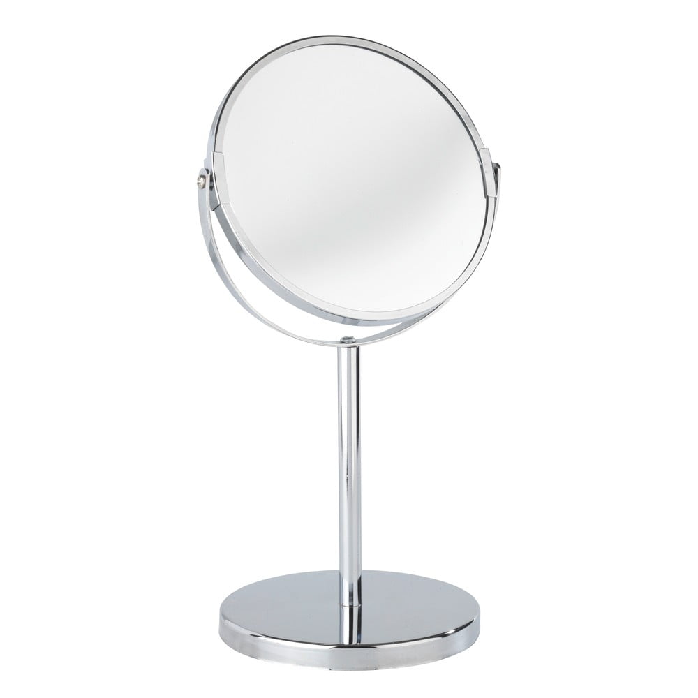 Oglindă cosmetică cromată Wenko Assisi , înălțime 35 cm