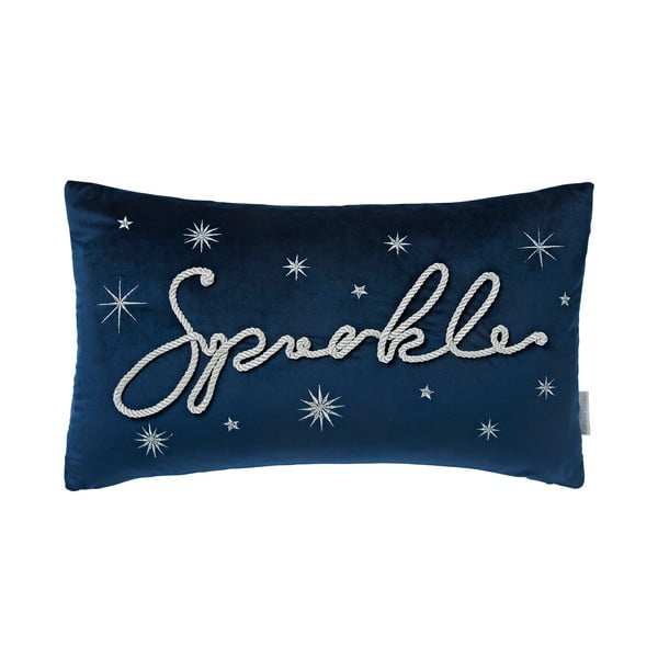 Pernă decorativă din catifea 30x50 cm  cu model de Crăciun Sparkle – Catherine Lansfield