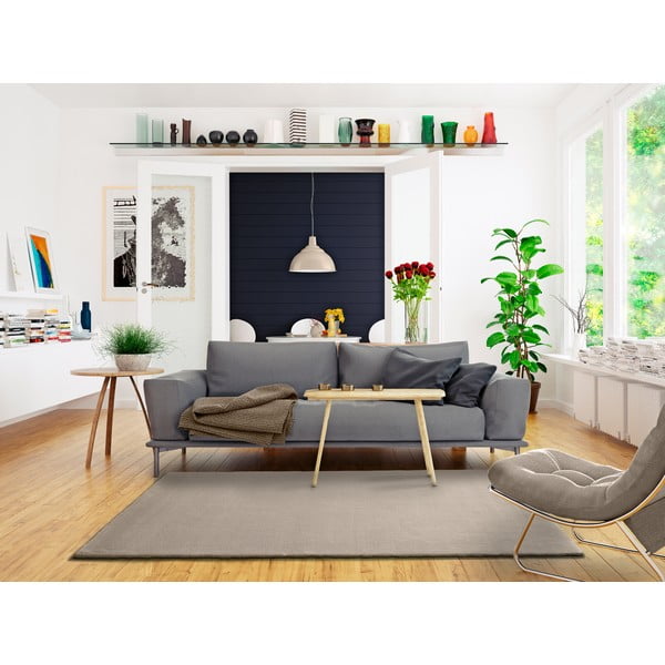 Covor Universal Berna Liso, 190 x 290 cm, bej-image-1