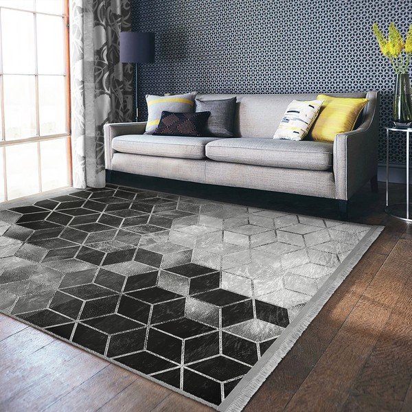 Covor gri 80x150 cm – Mila Home-image-4