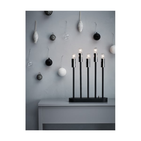 Decorațiune luminoasă de Crăciun neagră Buster – Markslöjd-image-1