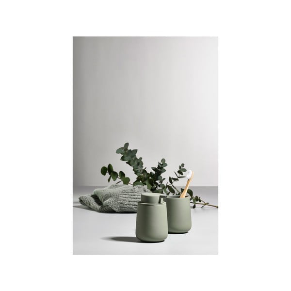 Dozator de săpun din gresie Zone Nova One, verde-image-2