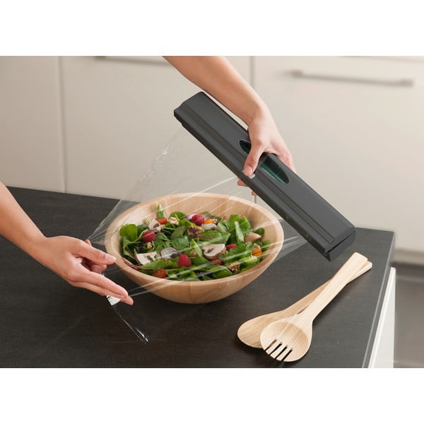 Suport pentru folie de aluminiu gri din plastic – Wenko-image-1