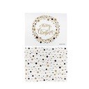 Set 2 șervețele din bumbac cu motive de Crăciun Butter Kings Stars Wreath, 45 x 35 cm