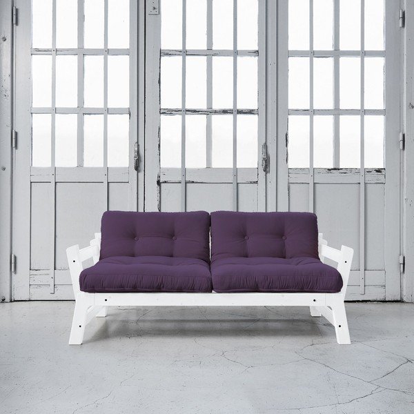 Canapea extensibilă Karup Step White/Purple-image-1