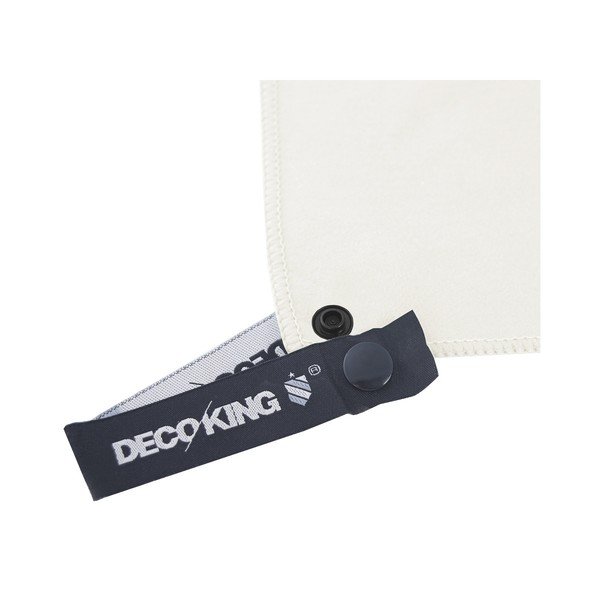 Prosop cu uscare rapidă DecoKing EKEA, 70 x 140 cm, bej deschis-image-4
