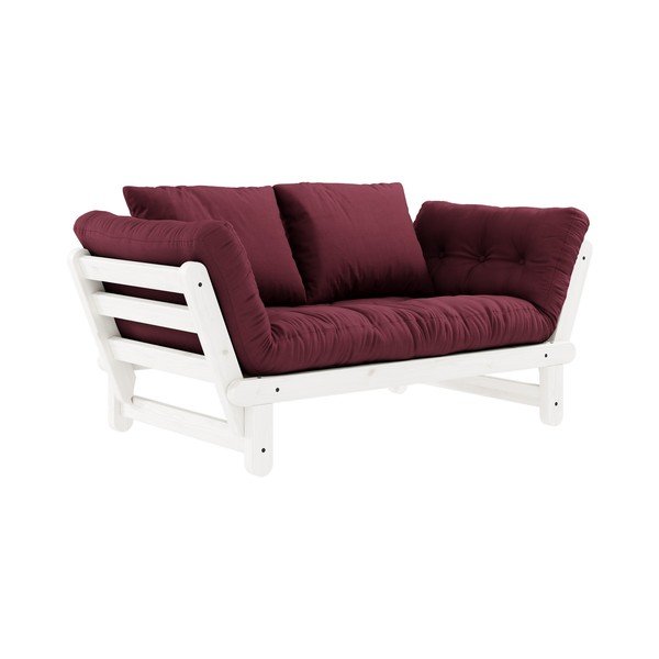 Canapea variabilă Karup Design Beat White/Bordeaux-image-3