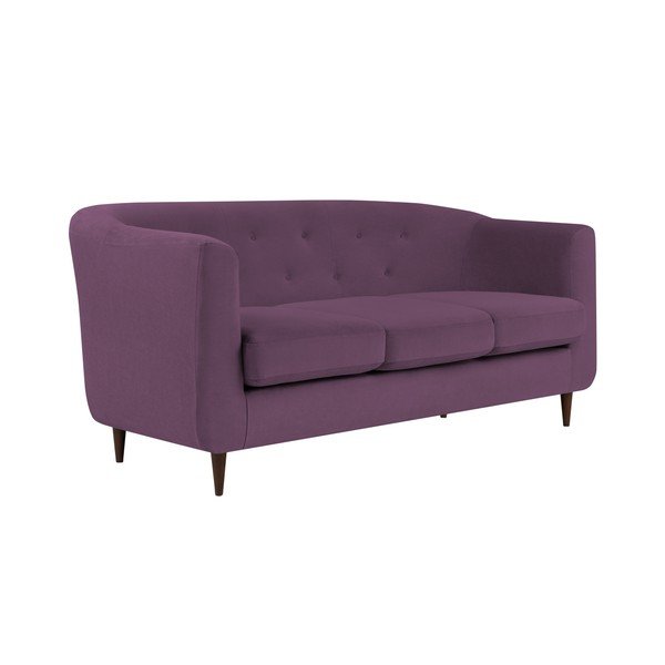 Canapea Kooko Home LOVE, mov, 175 cm-image-2